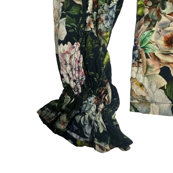 NWOT Bl^nk London x Anthropologie Stephanie Floral Long Sleeve Top xxs - Picture 9 of 16